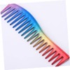 PACKOVE 3pcs Hair Cutting Comb Wide Tooth Comb for Curly