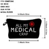 Livel lhood All My Medical Crap Makeup Bag Cute Small