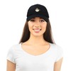 DALIX Cappuccino Hat Coffee Cup Womens Baseball Cap in Black