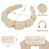 WHAVEL 6PCS Terry Cloth Spa Headband and Wristband Set, Makeup