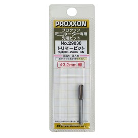 PROXXON Trimmer Bit 1 Round Groove [0.13 inch (3.2 mm) Shaft Diameter 0.13 inch (3.2 mm) No. 29030