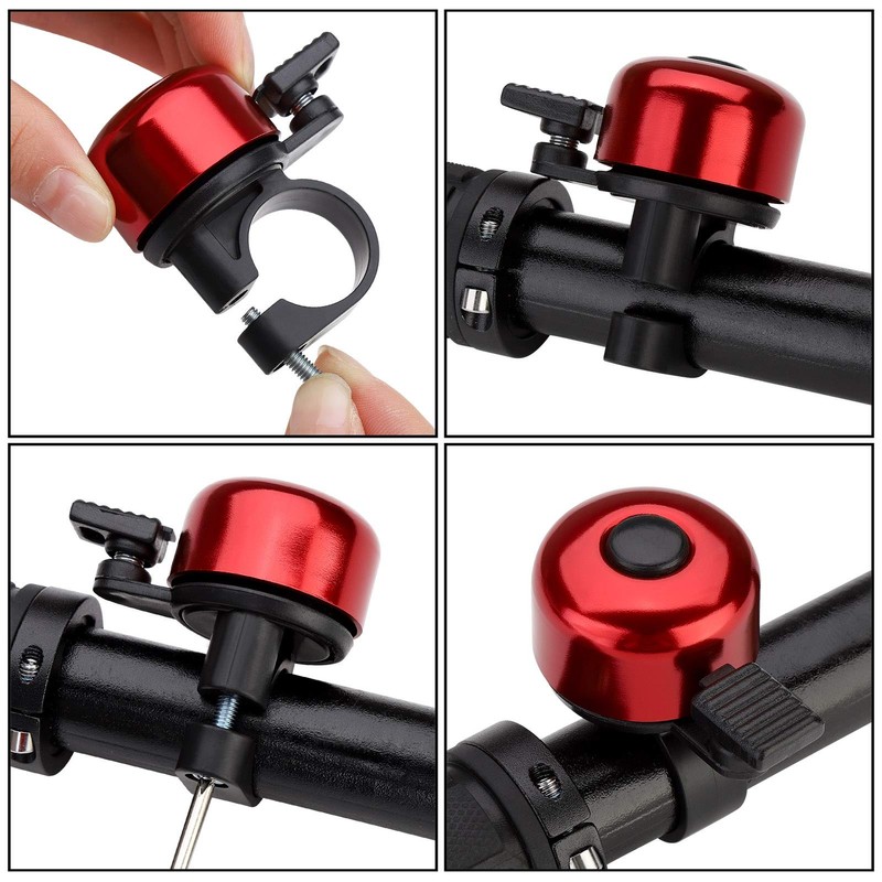 Paliston Bike Bell Bicycle Bell Crisp Sound for Adults Kids