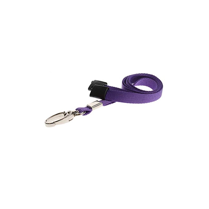 ALG ID Cards® Breakaway Lanyard Plain Colour with Safety Breakaway