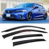 Fits for 2022-2024 Honda Civic 4 Door Sedan JDM Black