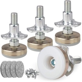 Pies niveladores ajustables para muebles de alta resistencia, niveladores de patas para mesas, sillas, gabinetes, elevadores de sofá, soporte 1200 lib