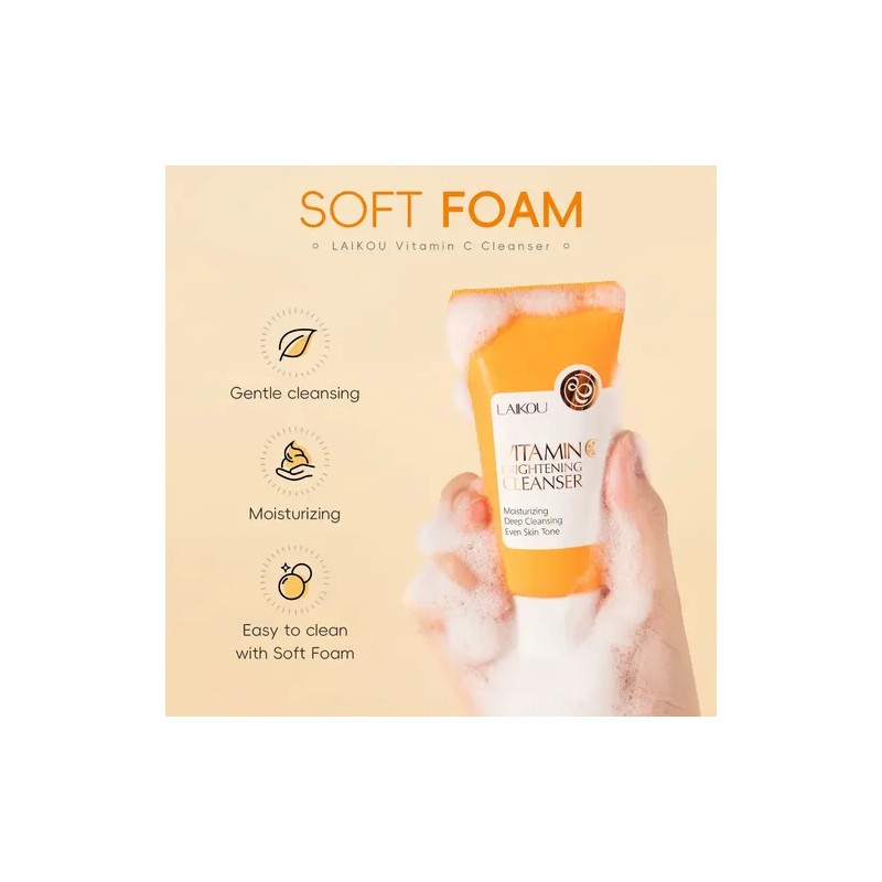 Rr Set De Cuidado Facial Laikou Vitamina C 5 Piezas