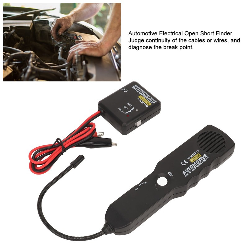 Automotive Short Open Finder DC 6‑42V with 7inch Flexible Probe