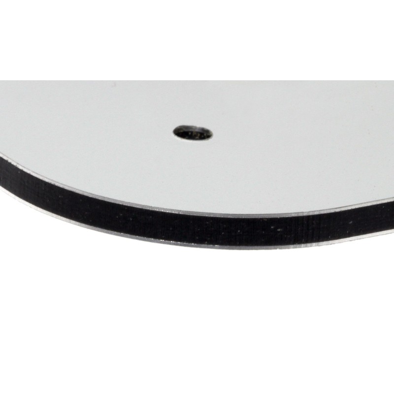 WC Sign with Arrow Arrow 3 mm Aluminium Composite, 50