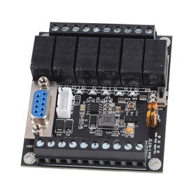 Módulo PLC de 24 V Control Industrial PLC Placa de Control Programable Industrial Controlador de relé FX1N 14MR
