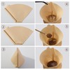 600 Count Coffee Filter #2, 2 Cone Coffee Filters, Unbleached