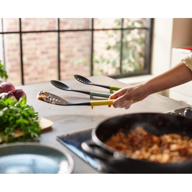 Joseph Joseph Duo 3-piece Utensil Set with Integrated Tool Rest,