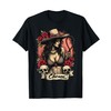 Chicana Con Sazón Vaquero Rodeo Art T-Shirt