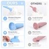 4-Pack Diaper Cream Spatula – Soft-Flex Silicone Butt Spatula for