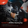 A-Premium Oil Filter Housing Cap Assembly Compatible with Dodge Ram