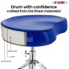 5 Core Drum Throne 4" Padded Ergonomic Guitar Stool Height