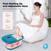 Collapsible Foot Spa Bath with Heat, Remote Control, Temperature Control,