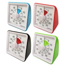 Google Timer Regular Type Silent Type Selectable Children&#39;s Time Management Pomodoro Clock, Regular Type Regular Type_BlackBlack / 구글 타이머 일반형 무음형 선택 가능 아이들 시간관리 뽀모도로 시계, 일반형일반형_블랙블랙