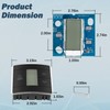 Bonbo 3316250.712 Digital LED Black Thermostat for RV/Camper Conditioner, Replace
