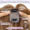 BUPPLER Hair Toppers for Women Real Human Hair-360°3D Topper with