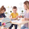 KIDMEN 12 PCS 2 Holes Small Manual Pencil Sharpener with