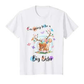 Kids I'm going to be a big sister 2025 Baby Announcing Pregnancy T-Shirt