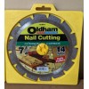 OLDHAM 7256814 7-1/4-Inch 14T Carbide Nail Cutting Saw Blade