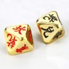 Set of 3, Easy Fortune Telling Dice, Storage Bag Included,