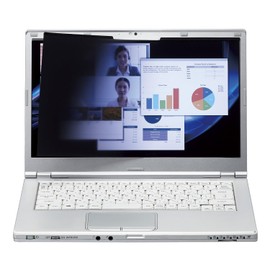 Elecom EF-PFMK14W9 14W Inch (16:9) LCD Protection Filter, Magnetic Type, Antibacterial