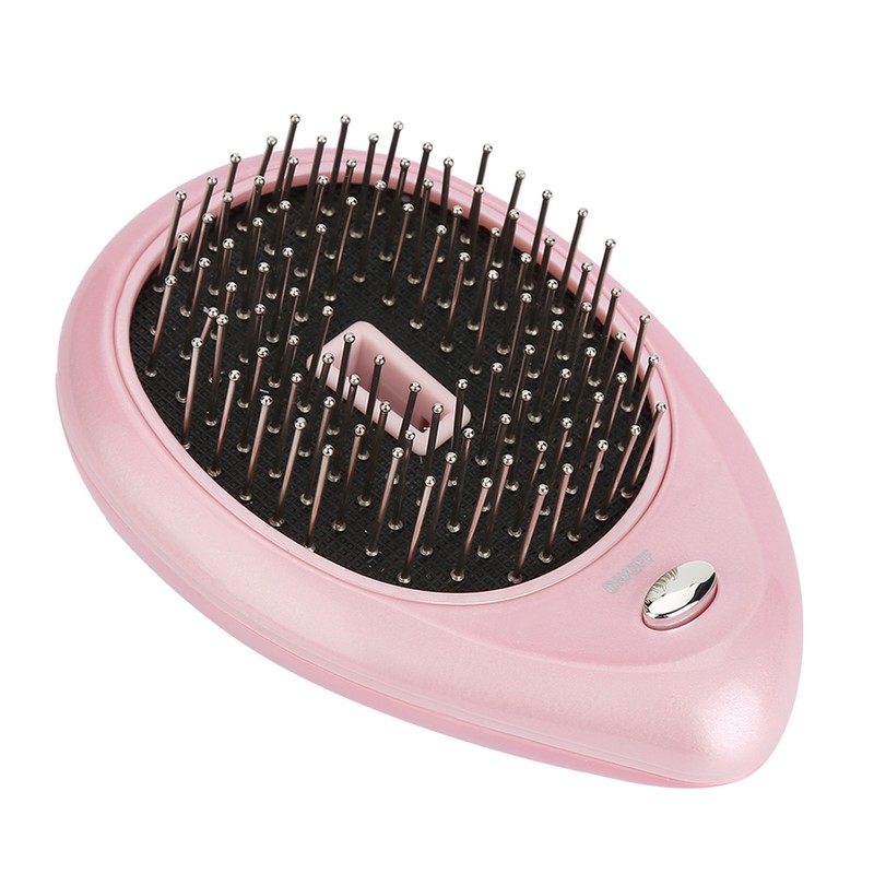 Portable Electric Ionic Scalp Massaging Caring Brush Vibration Massage Comb