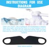 XdealCozyxc 2 Pcs Anti Snore Mouth Guard, Oral Anti Snoring