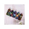 Set De Pintalabios Con Forma De Flor, Llavero Con Funda
