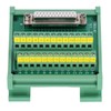 DB25 to Terminal Connector Adapter Plate PCB Board Straight Female