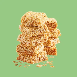 Prana Sumsuma Organic Sesame Squares | Made with Cane Sugar | Two Ingredients Non-GMO, Gluten Free, Vegan Superfood Snack (150g)