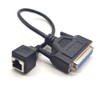 GXMRHWY RJ45 a DB25 Hembra Cable de extensión adaptador de