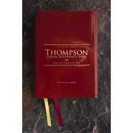 NKJV, Thompson Chain-Reference Bible, Hardcover, Red Letter, Comfort Print