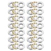 sourcing map 12pcs F4-9M Thrust Ball Bearings, 4mm x 9mm