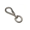 12 Of Snap Spring Clip Carbine Hook To Swivel 8Mm 5/16 Inch Bzp Steel