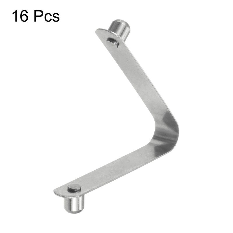 QUARKZMAN Pack of 16 Double Knob Kayak Paddle Spring Clip