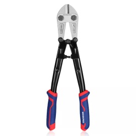 WORKPRO 14" Bolt Cutter Chrome Molybdenum Steel Blade Pliers Tri-Material Handle