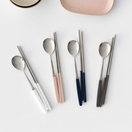 (Nicot) Domestically Produced Nicot Cotton Candy 4-Person Cutlery Set / (니코트)국내생산 니코트 코튼캔디 4인 수저세트