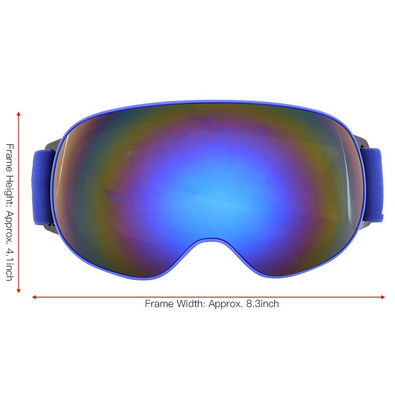 MSD007 Unisex Large Spherical Double Layer Anti Fog Breathable Outdoor
