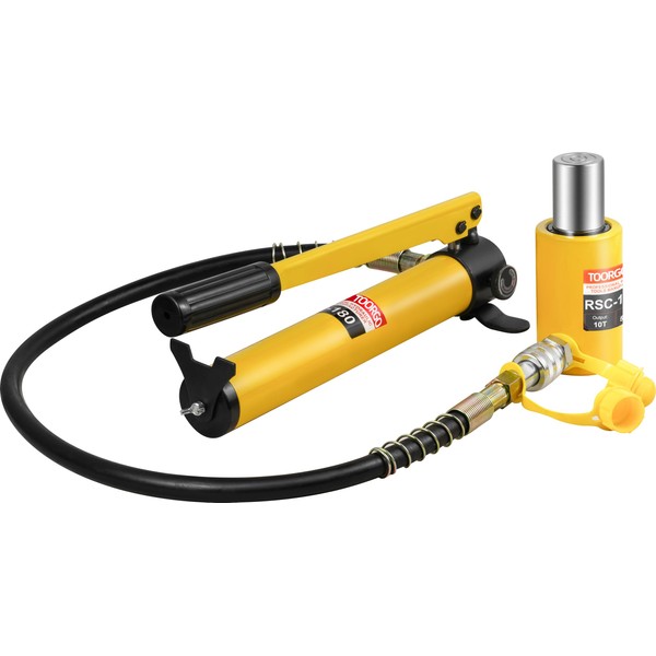 TOORGO 10 Ton Hydraulic Cylinder Jack,2” Stroke Hydraulic Ram Jack,