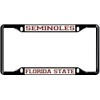 Florida State License Plate Frame Black, FSU Seminoles