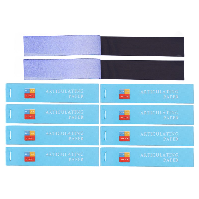 400pcs Blue Thin Dental Articulating Paper Double Side Bite Paper