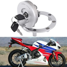 Fuel Cap Silver Strong Compatibility Fuel Tank Cover Wear-resistant Replacement for CBR250 MC19 MC22 1988-1994 for Car