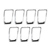Aramox 7 Piezas de Anillo Embellecedor de Rejilla Delantera Protector