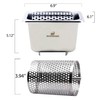 W WONSHARE Butter Roller,304 Stainless Steel Butter dispenser for bread,