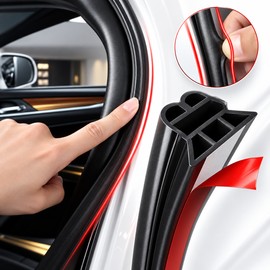 3-Layer Car Door Seal Strip for Weather Protection – Waterproof Rubber Weatherstripping for a Quieter, More Comfortable Drive