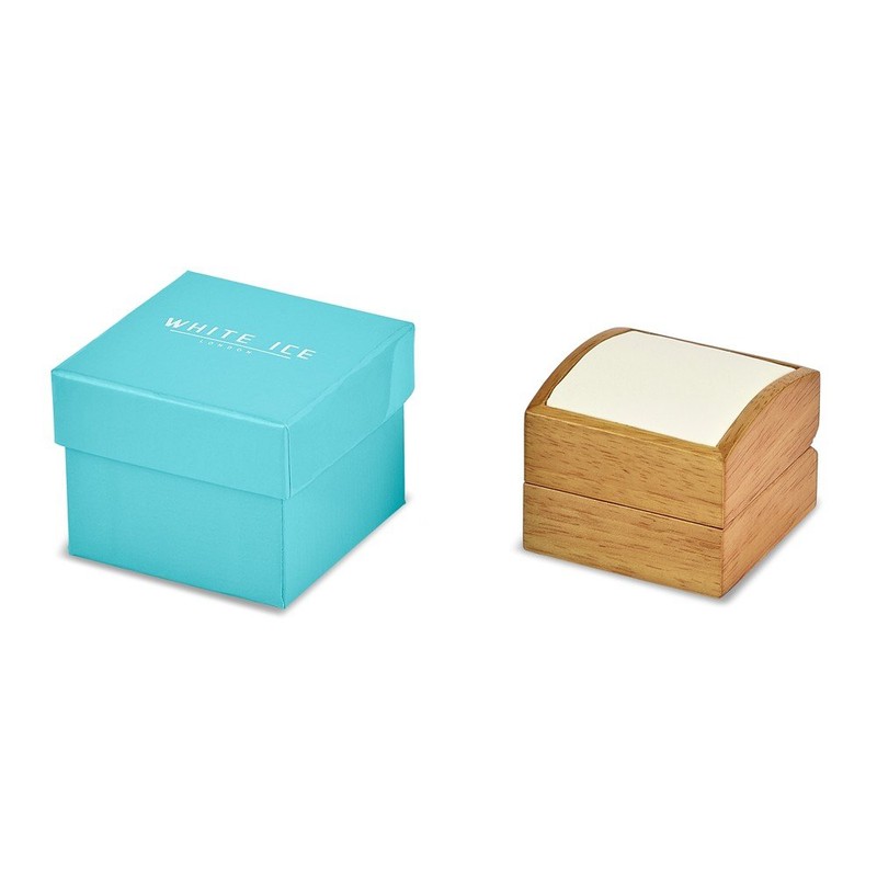 Solid 925 Sterling Silver Diamond Horseshoe Post Studs Earrings -