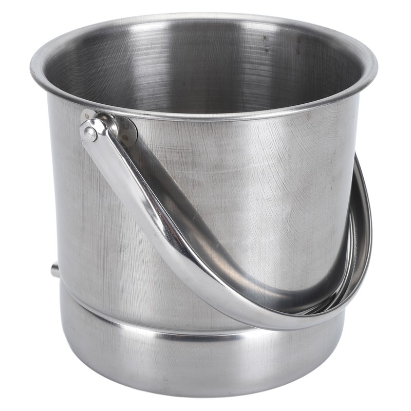 Enema Bucket Kit 1.6L Stainless Steel Bucket Reusable Shower Enema
